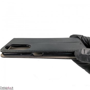 Telone atverčiamas dėklas - juodas (Huawei Nova Y70/Y70 Plus) Telone atverčiamas dėklas - juodas (Huawei Nova Y70/Y70 Plus)